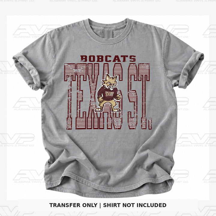 Texas State Stripes Alabama Vinyl