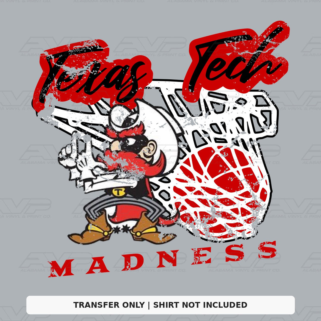 Texas Tech Madness Alabama Vinyl