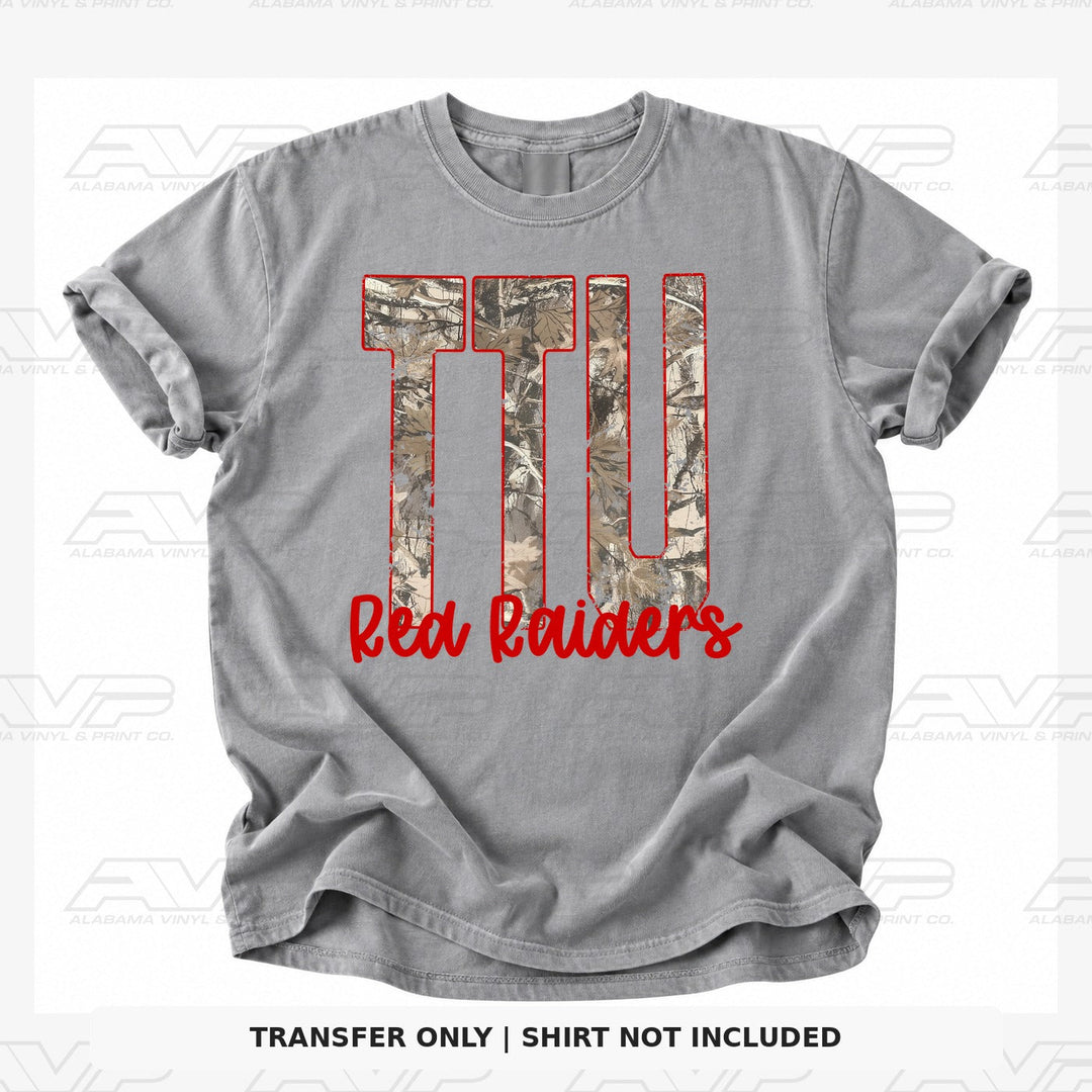Texas Tech Mossy Oak U Alabama Vinyl