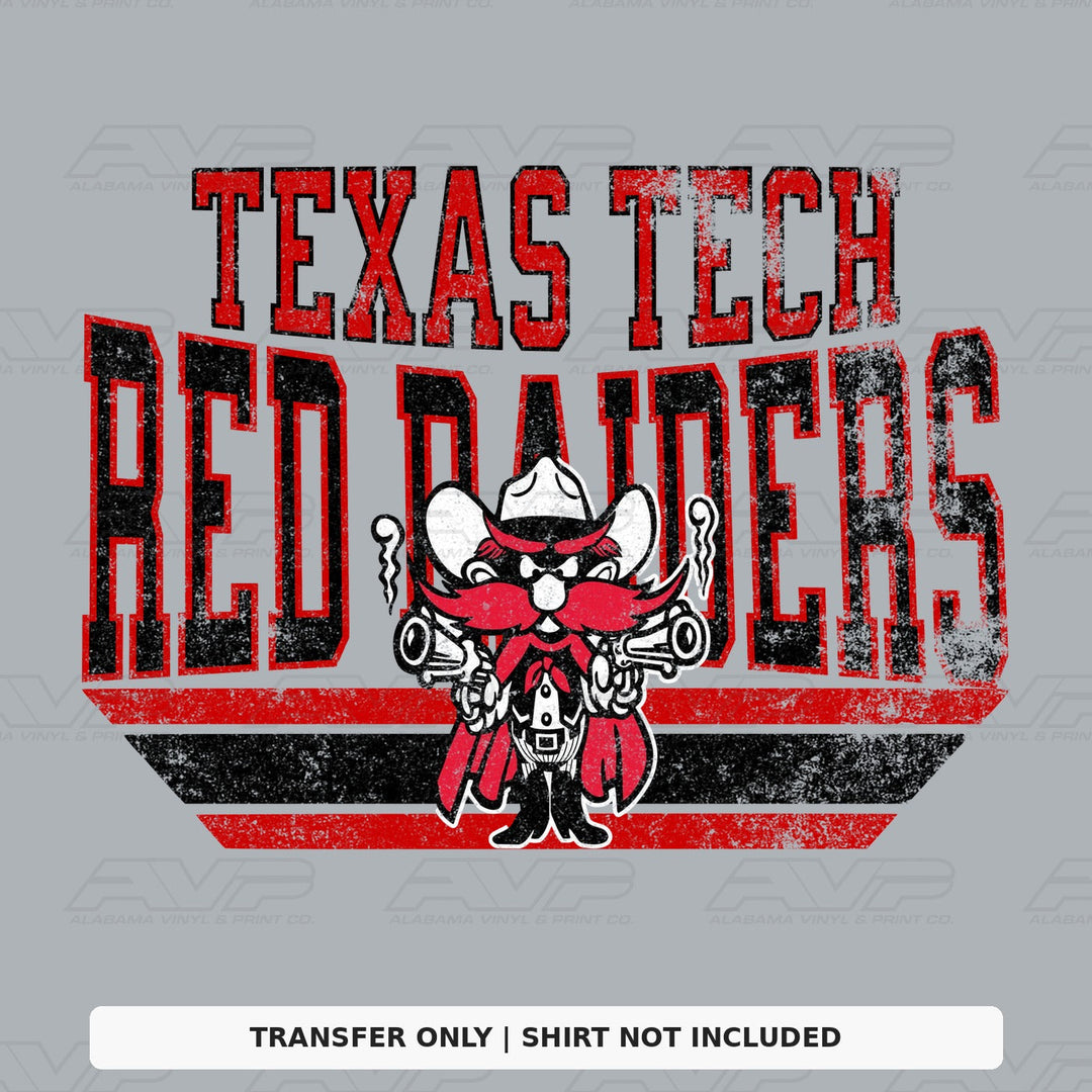 Texas Tech Red Raiders Alabama Vinyl