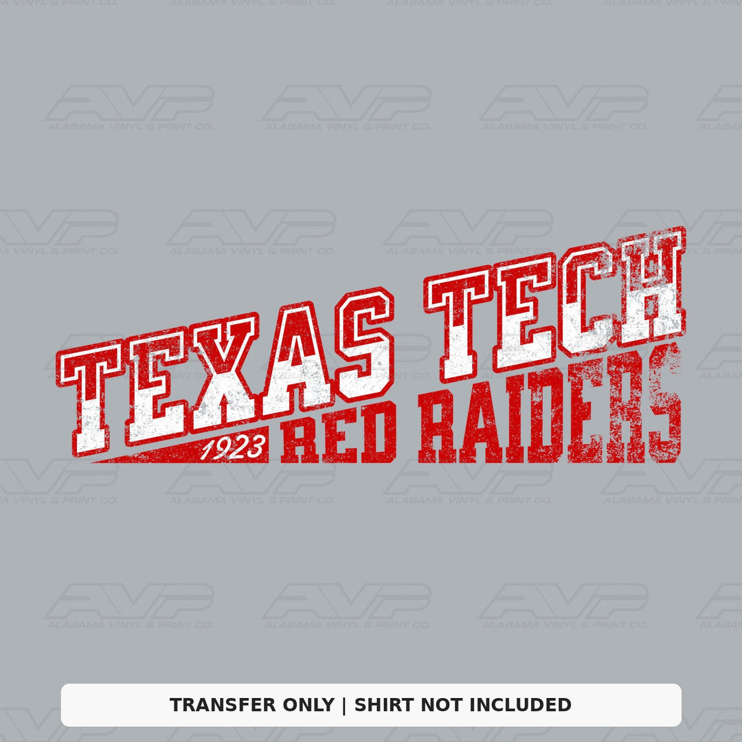 Texas Tech Red Raiders 1923 Alabama Vinyl