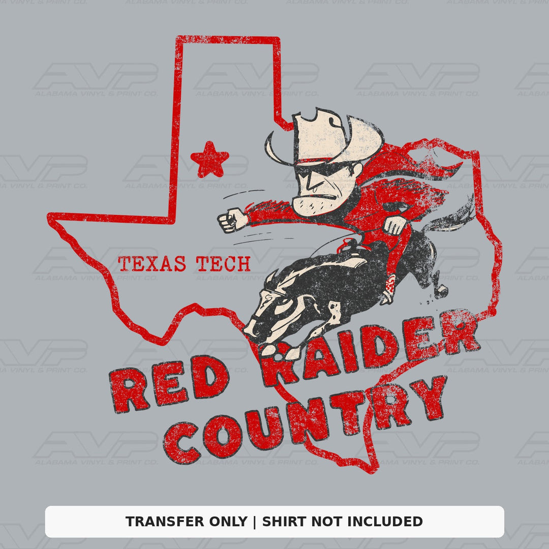 Texas Tech Red Raiders Red Raider Country Texas Vintage Vibes Alabama Vinyl
