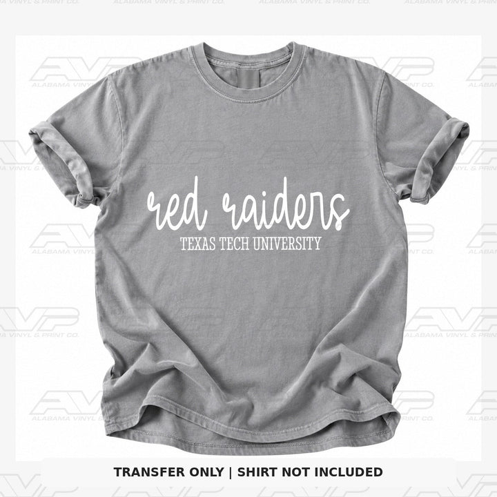 Texas Tech Red Raiders Simplicity Alabama Vinyl