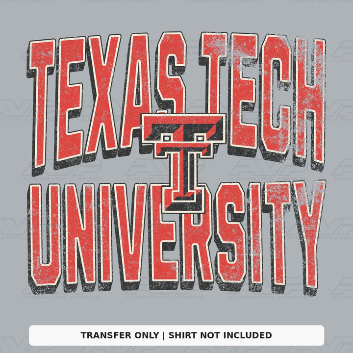 Texsas Tech Alabama Vinyl