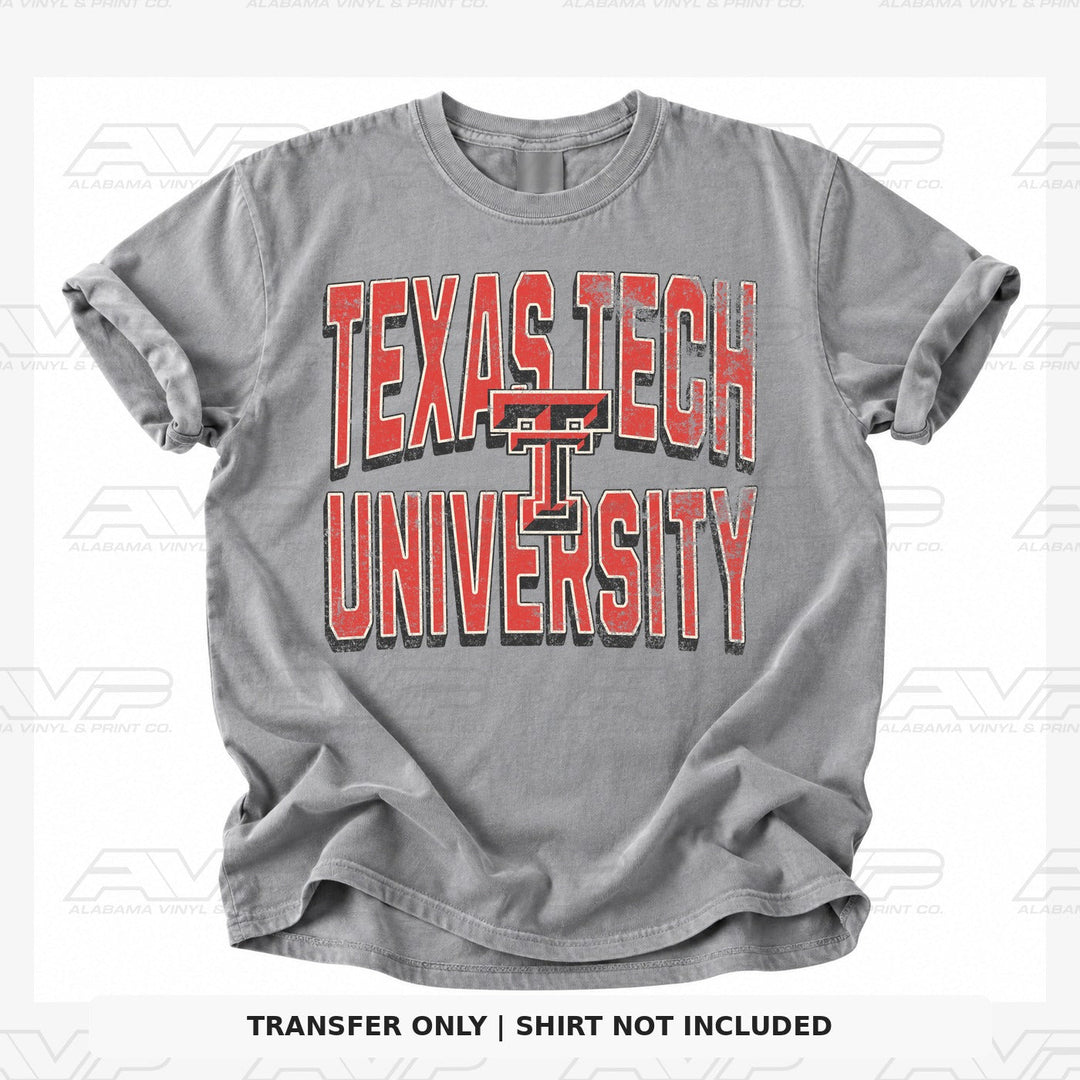 Texsas Tech Alabama Vinyl