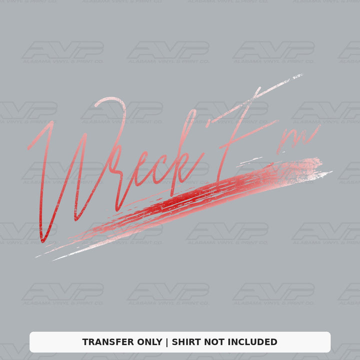 Wreck 'Em Alabama Vinyl