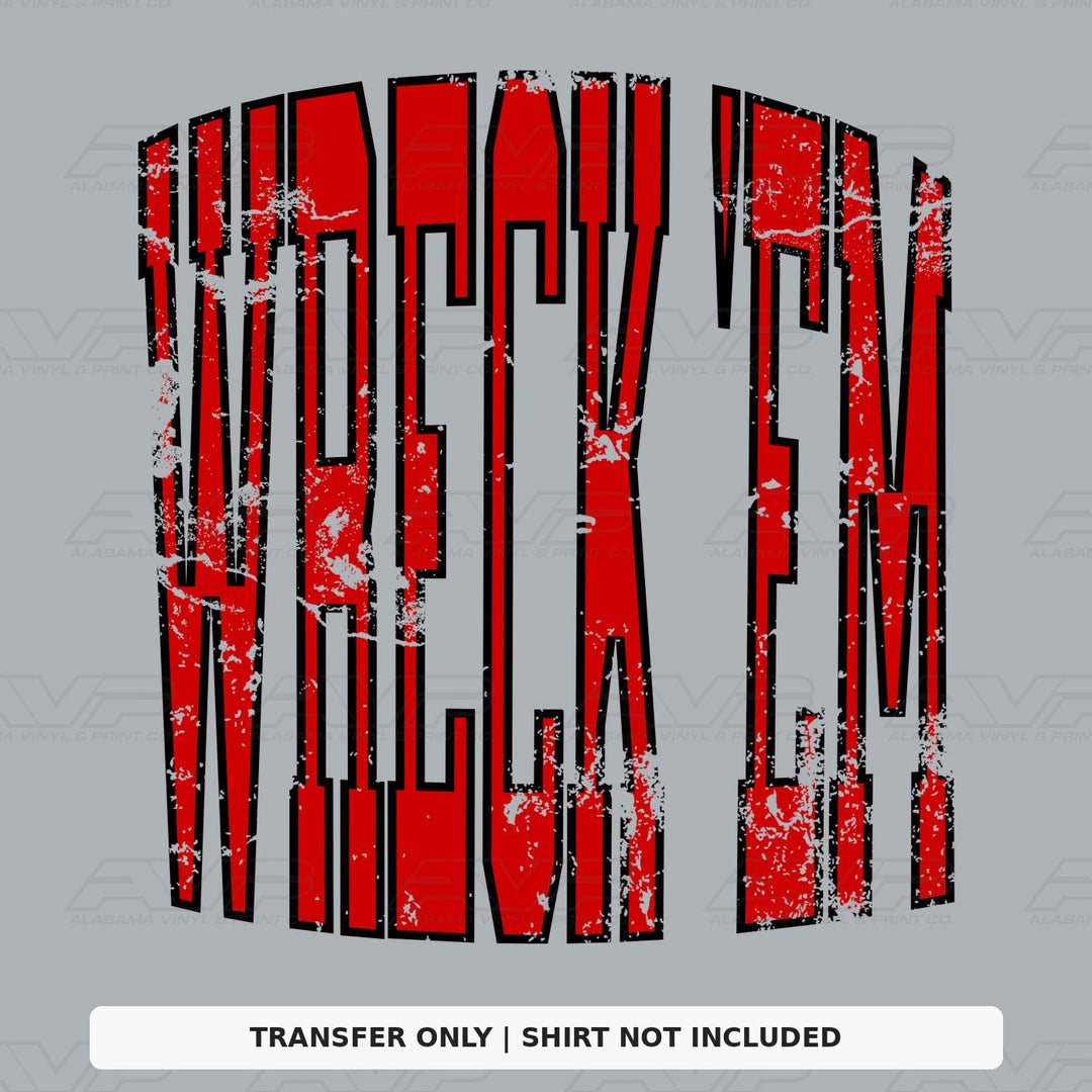 Wreck'Em Alabama Vinyl