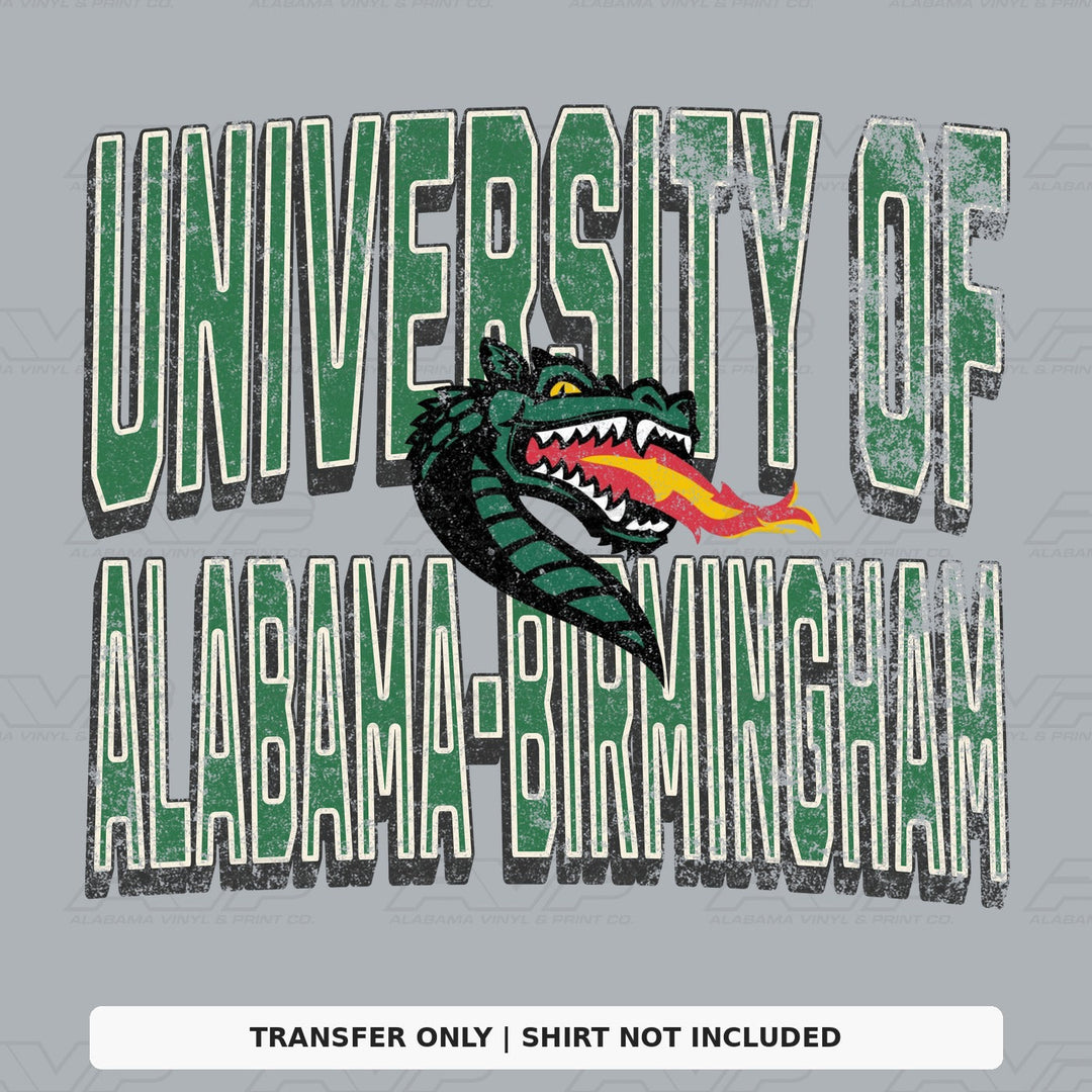 University AL Birmingham Alabama Vinyl