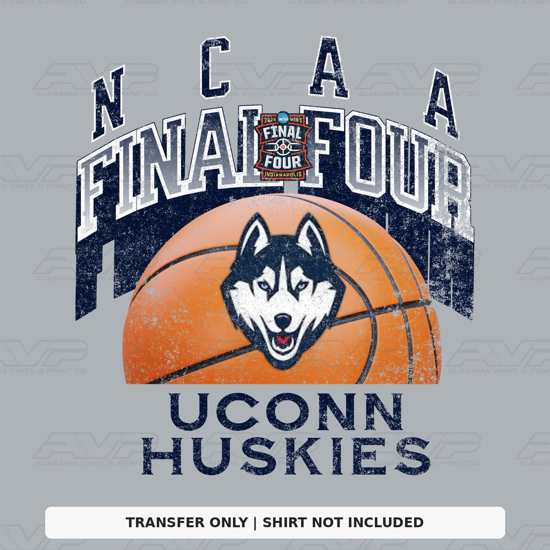 UConn Final Four Alabama Vinyl