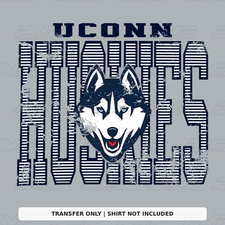 UConn Stripes Alabama Vinyl