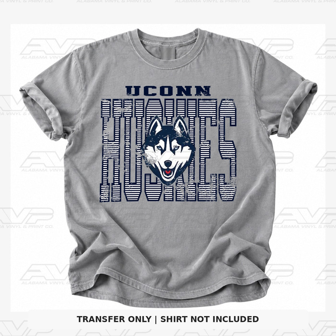UConn Stripes Alabama Vinyl