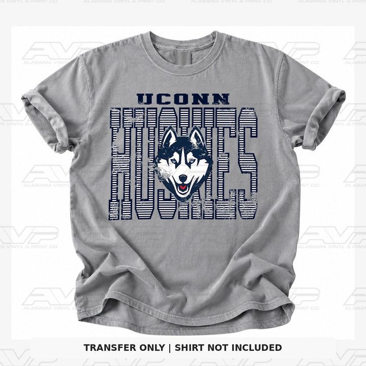 UConn Stripes Alabama Vinyl