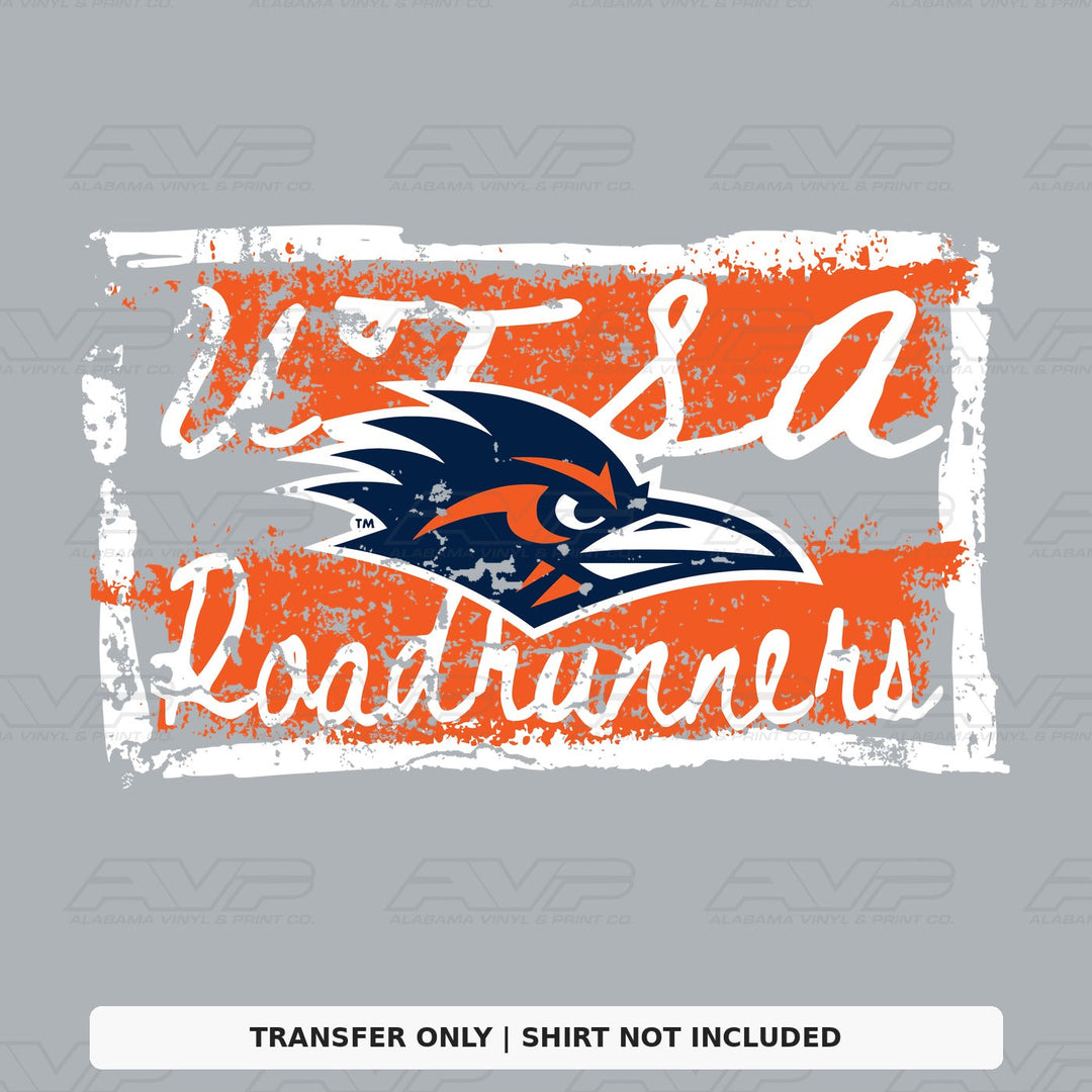 UTSA Tattered Tattered and Torn Alabama Vinyl