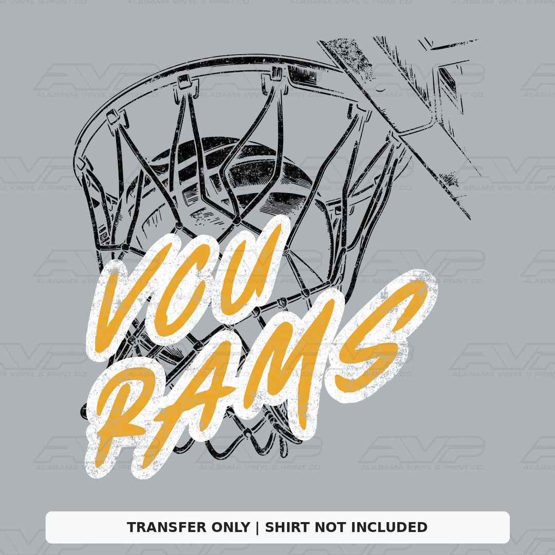 VCU Rams Net Alabama Vinyl
