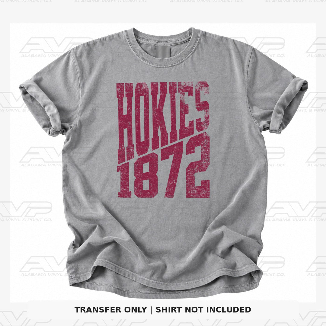 Virginia Tech 1872 Established Alabama Vinyl