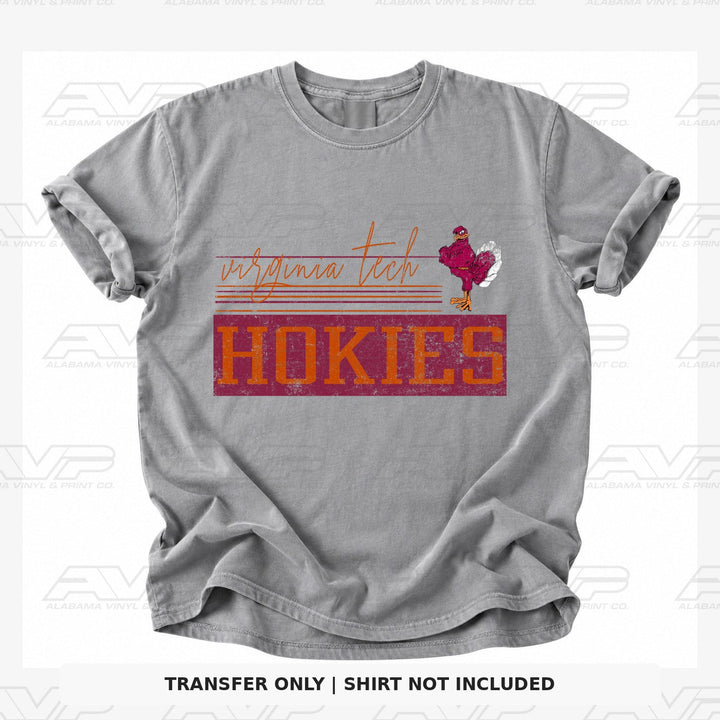 Virginia Tech Hokies Retro Vibes Alabama Vinyl