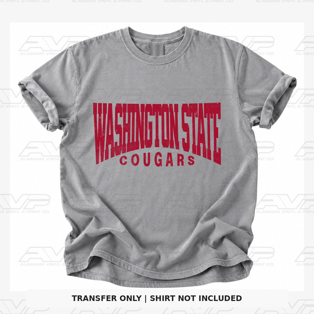 Washington State Cougars Alabama Vinyl
