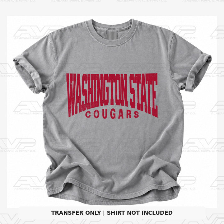 Washington State Cougars Alabama Vinyl