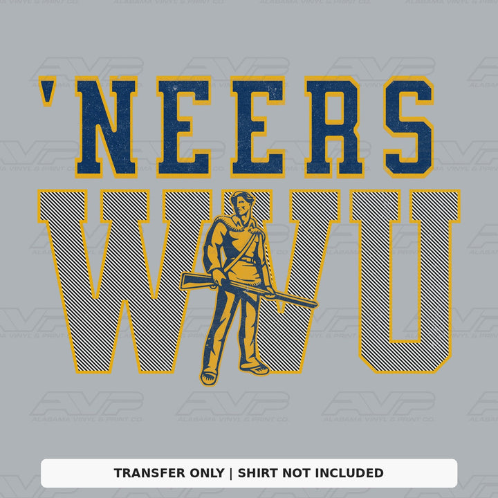'Neers WVU Alabama Vinyl