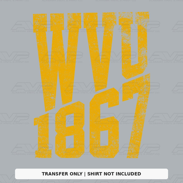 West Virginia 1867 Established Alabama Vinyl