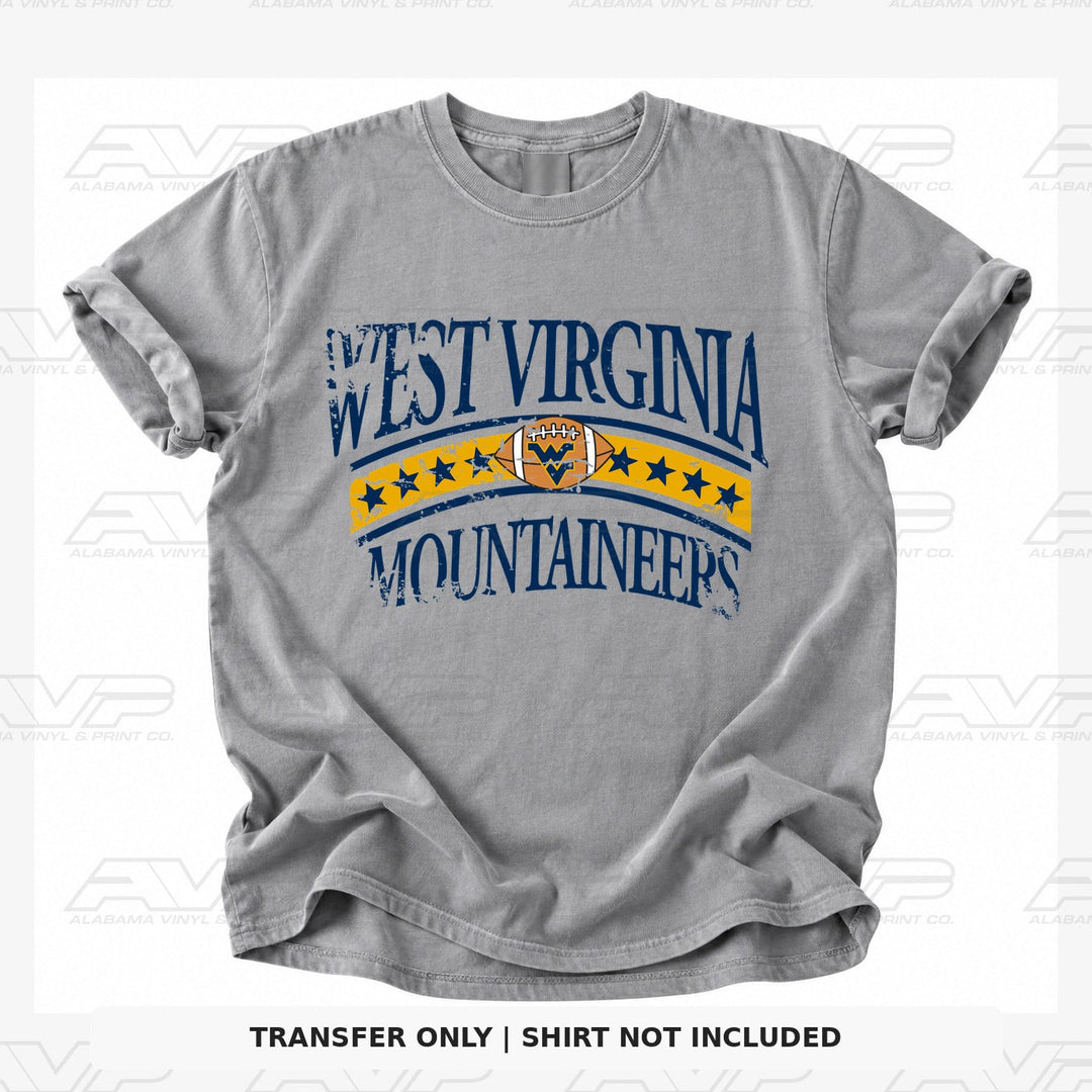 West Virginia FB Alabama Vinyl