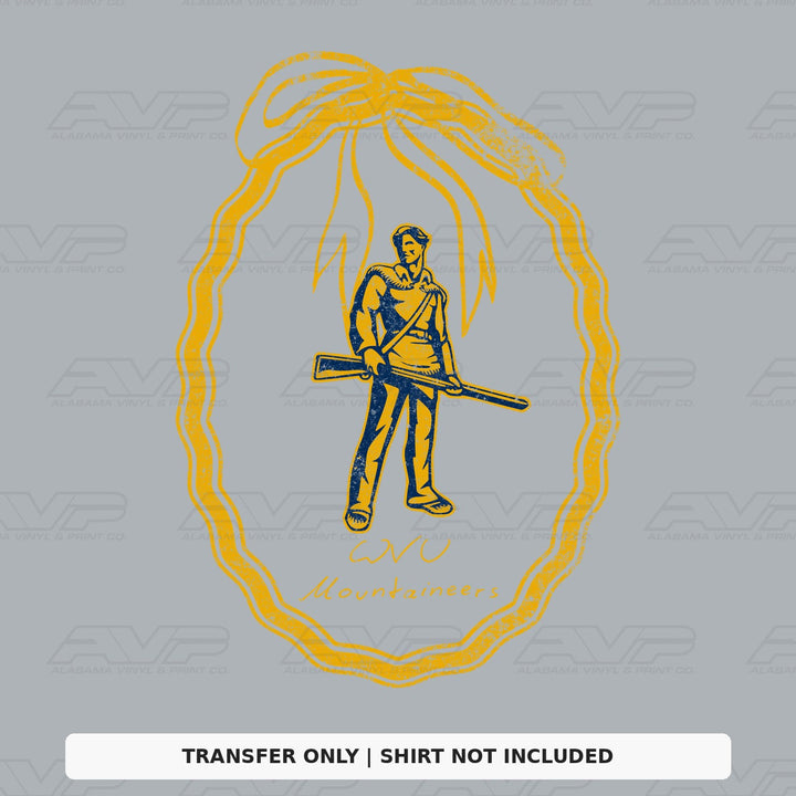 West Virginia Frame Bow Alabama Vinyl