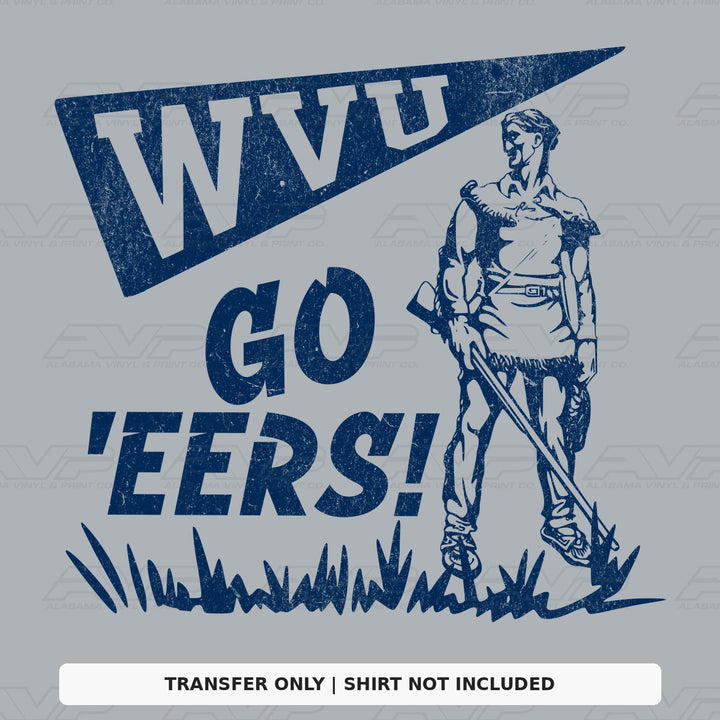 West Virginia Go 'Eers Alabama Vinyl
