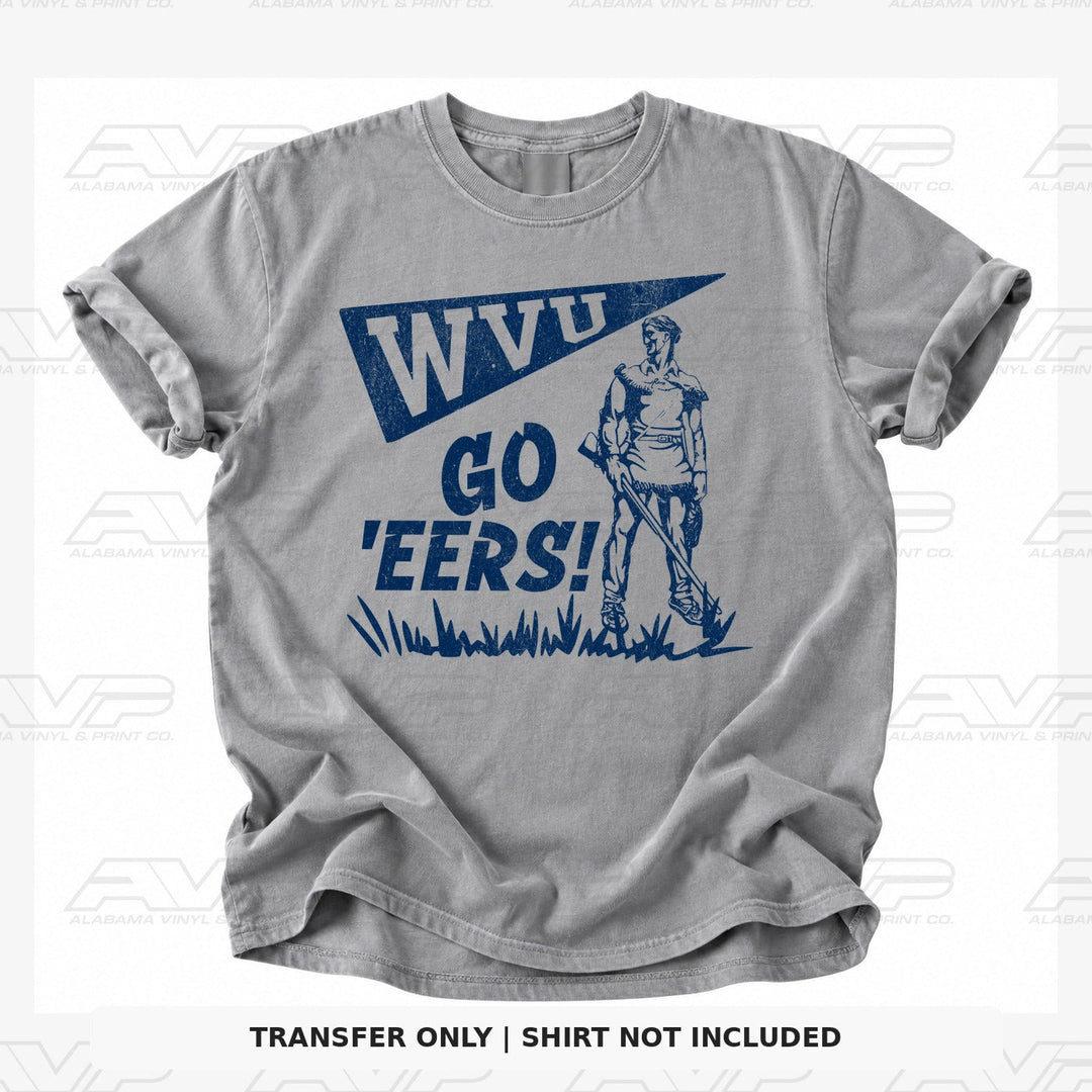 West Virginia Go 'Eers Alabama Vinyl