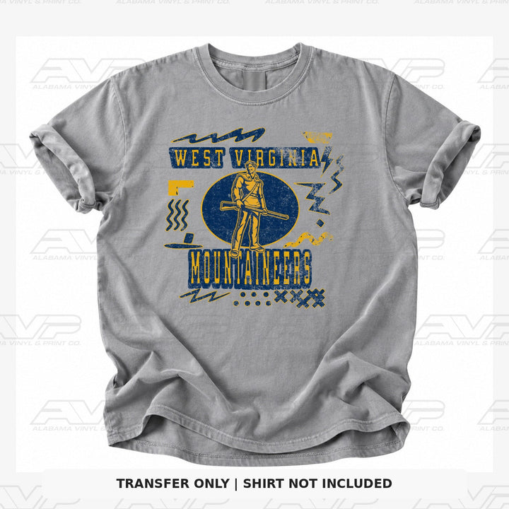 West Virginia Mountaineers Alabama Vinyl