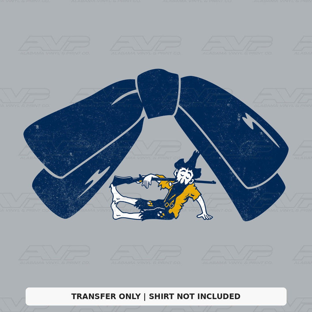 West Virginia Mountaineers Bow Just a Girl Alabama Vinyl
