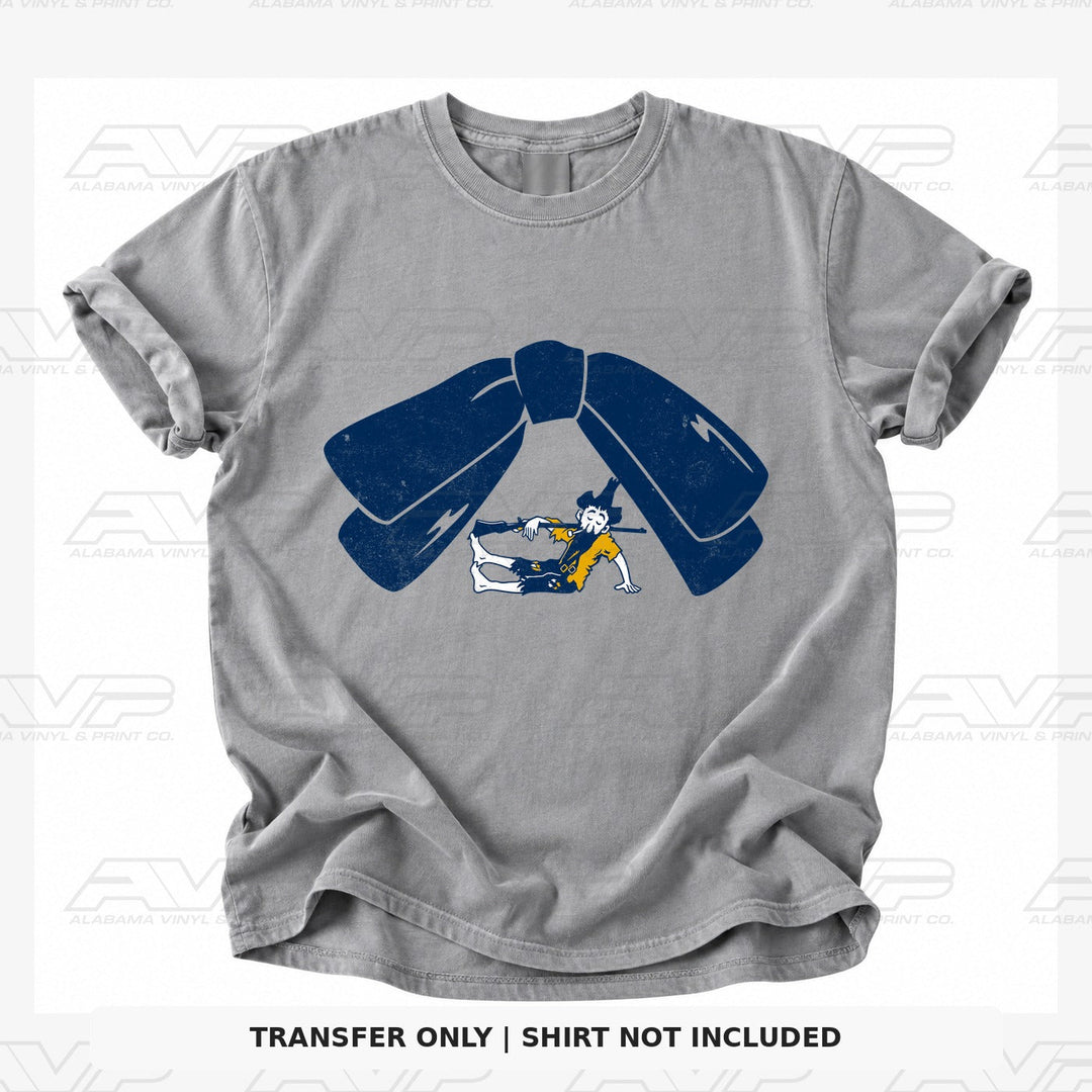 West Virginia Mountaineers Bow Just a Girl Alabama Vinyl