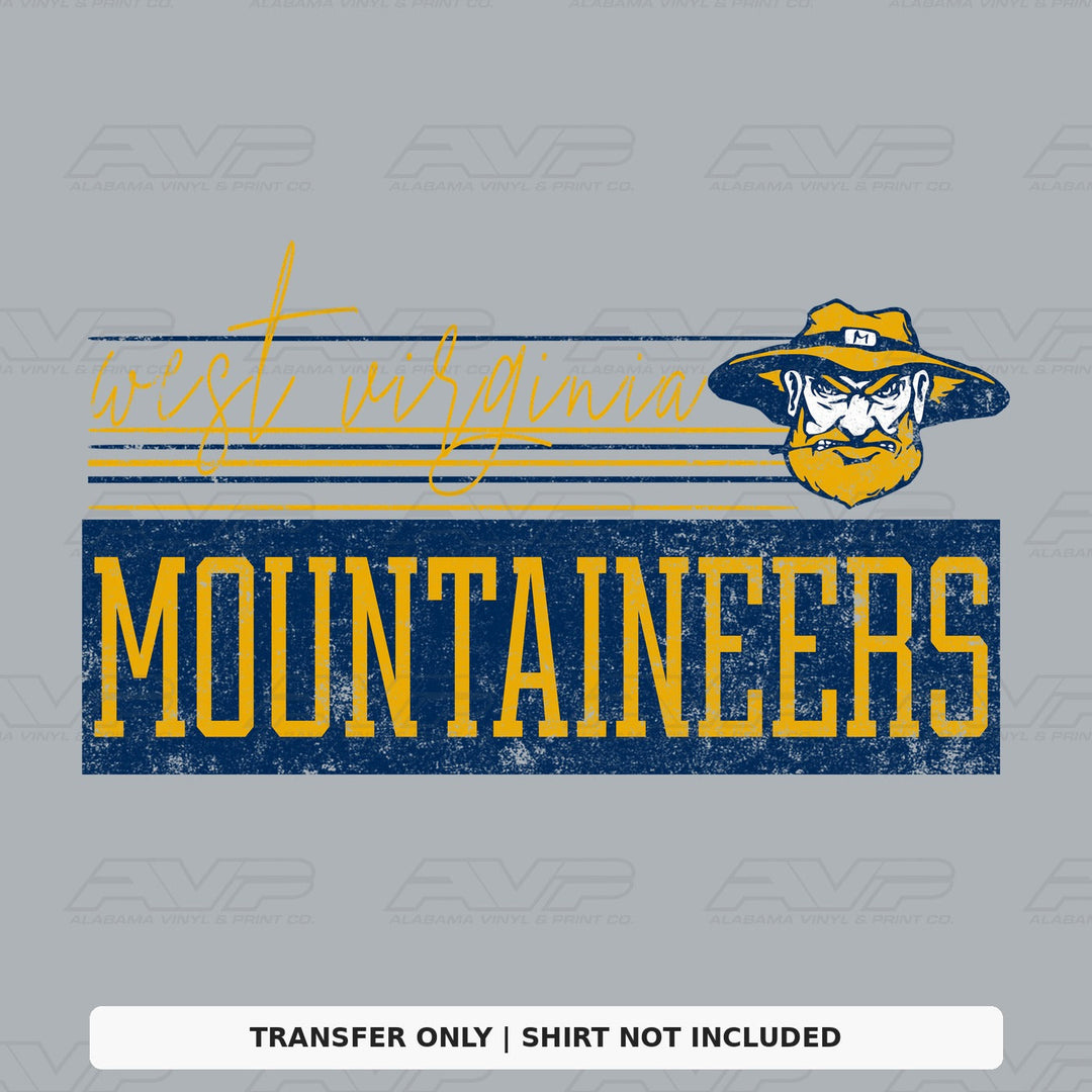 West Virginia Retro Vibes Alabama Vinyl