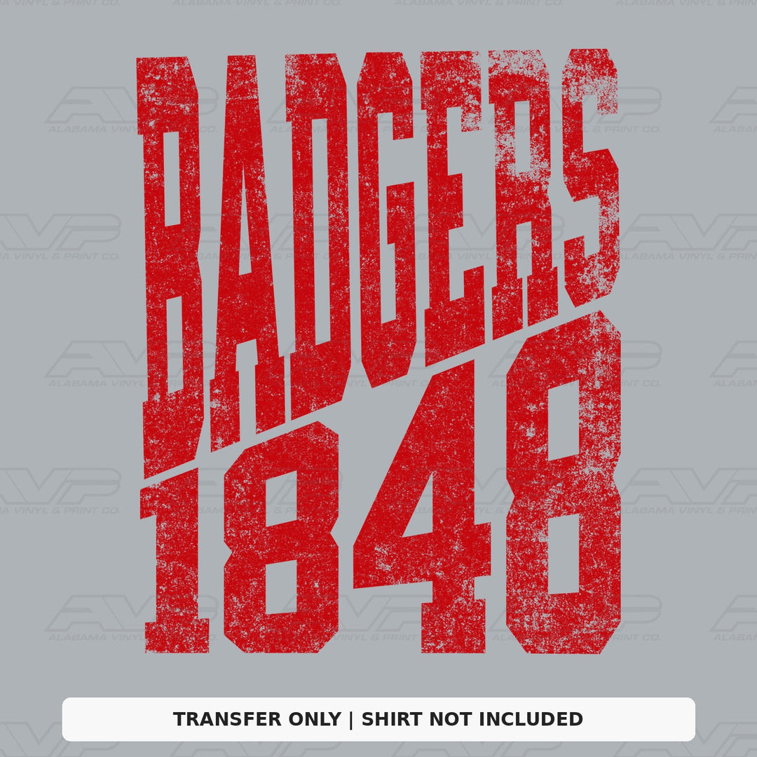 Wisconsin 1848 Established Alabama Vinyl