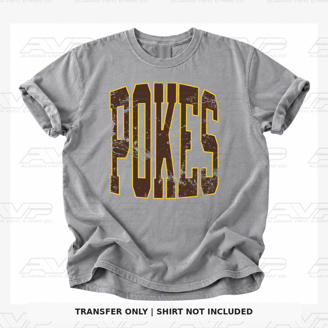 Pokes Brown Alabama Vinyl