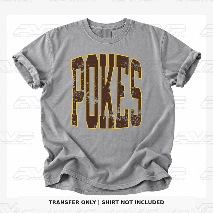 Pokes Brown Alabama Vinyl