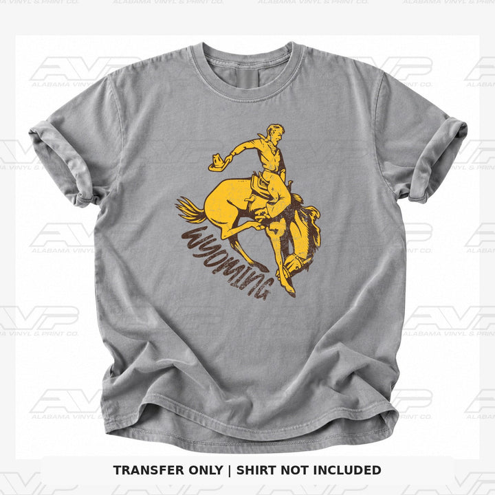 Wyoming Cowboys Bigs Alabama Vinyl