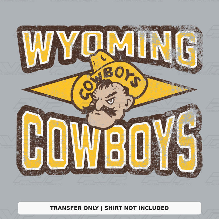 Wyoming Cowboys Diamonds Alabama Vinyl
