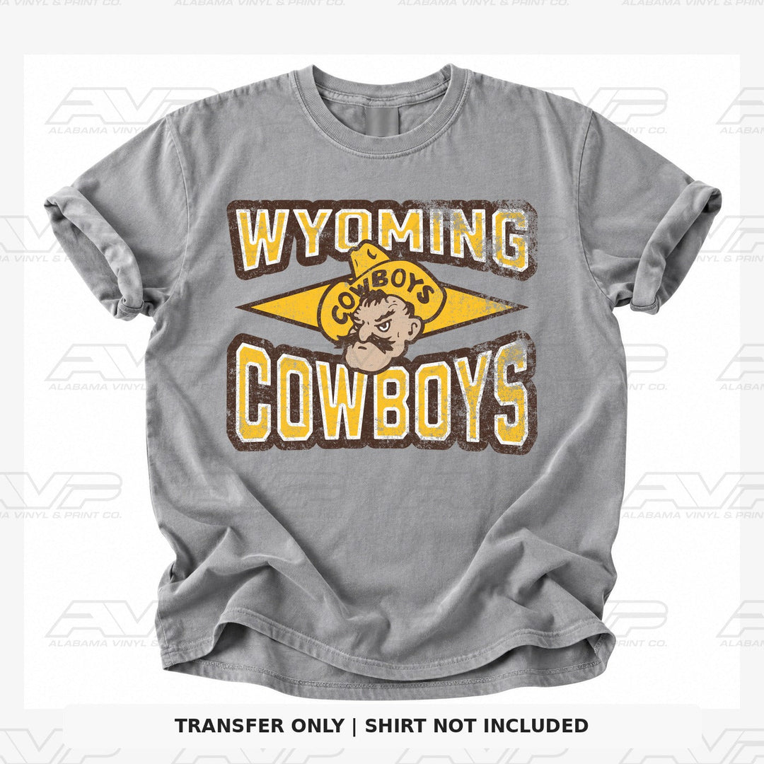 Wyoming Cowboys Diamonds Alabama Vinyl