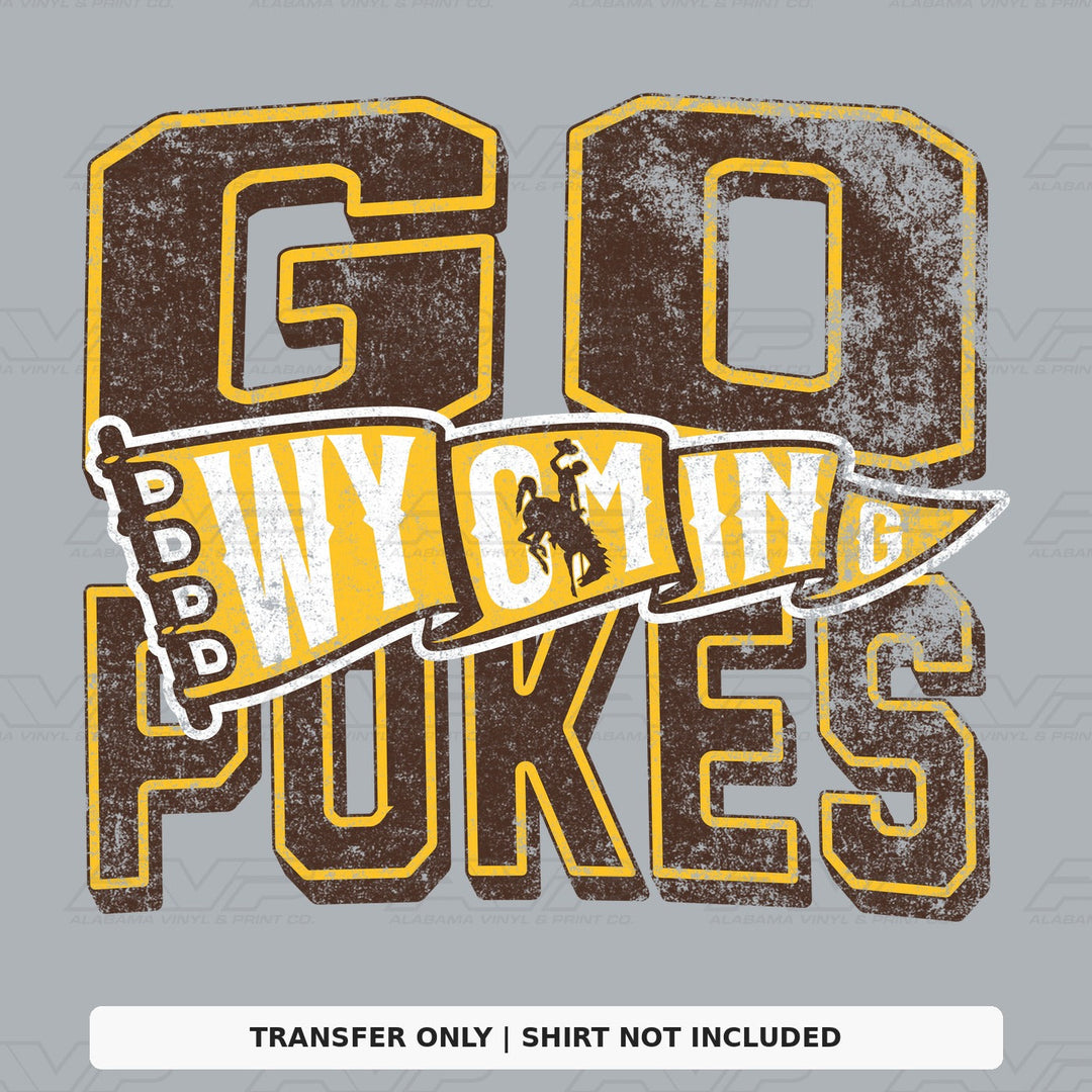 Wyoming Go Pokes Alabama Vinyl