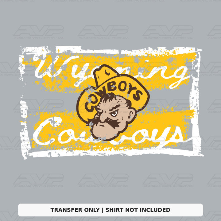 Wyoming Tattered & Torn Alabama Vinyl