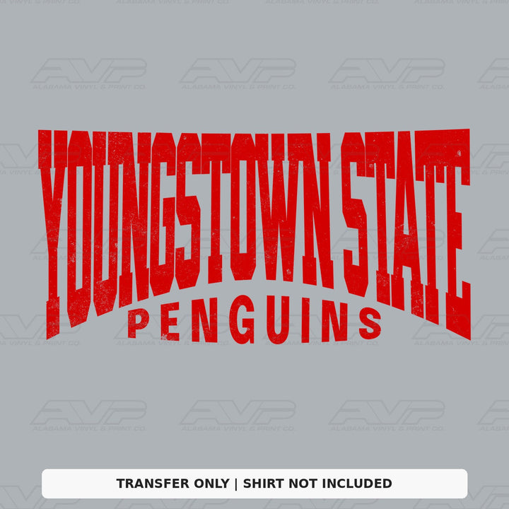 Youngstown State Penguins Alabama Vinyl