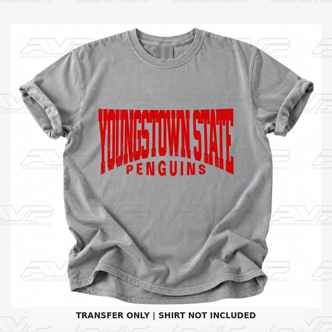 Youngstown State Penguins Alabama Vinyl