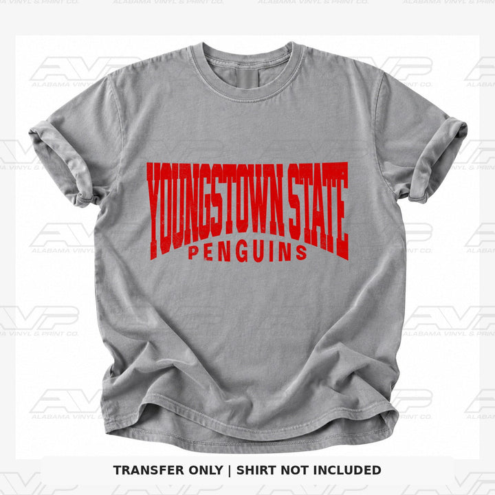 Youngstown State Penguins Alabama Vinyl