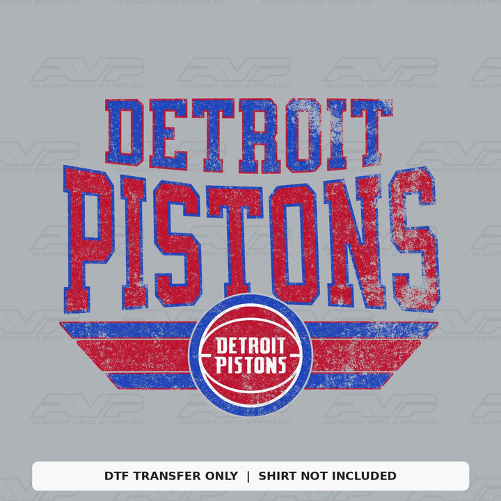 Detroit Pistons Classic Alabama Vinyl