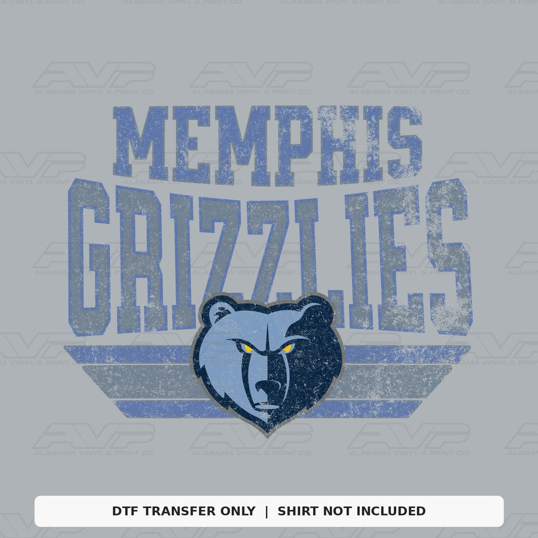 Memphis Grizzlies Classic Alabama Vinyl