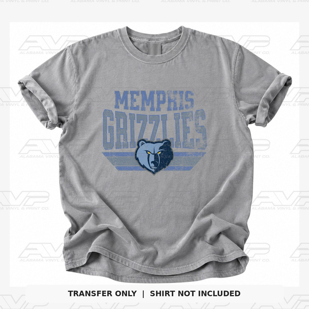 Memphis Grizzlies Classic Alabama Vinyl