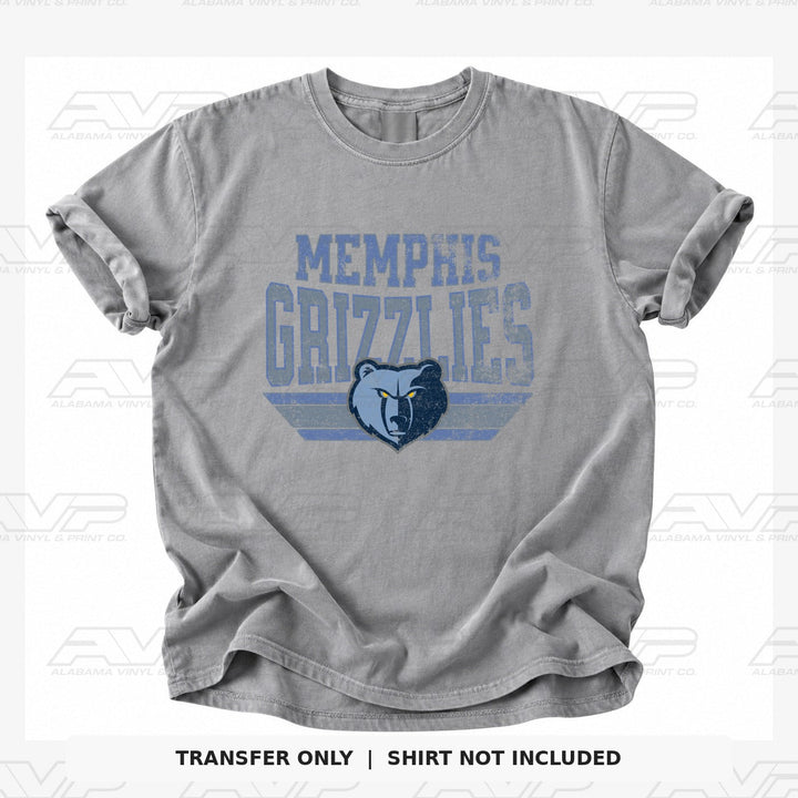 Memphis Grizzlies Classic Alabama Vinyl