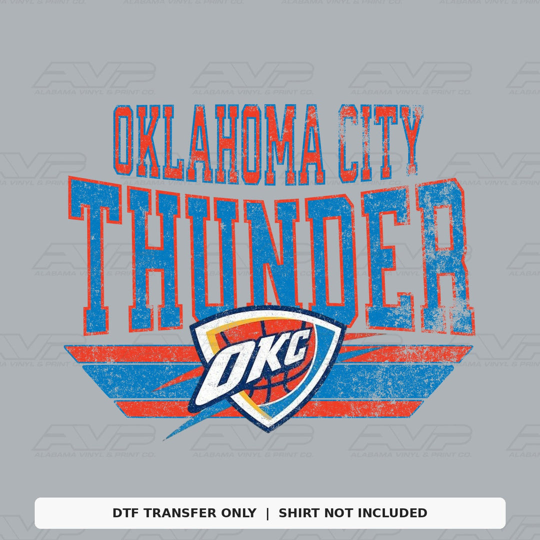 Oklahoma City Thunder Classic Alabama Vinyl