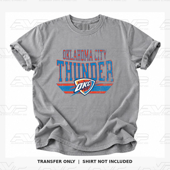 Oklahoma City Thunder Classic Alabama Vinyl