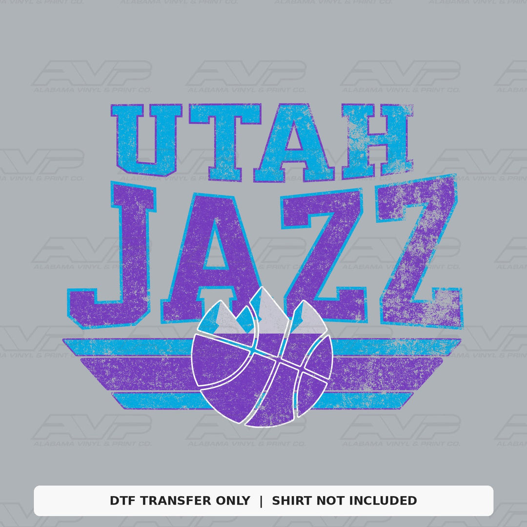 Utah Jazz Classic Alabama Vinyl